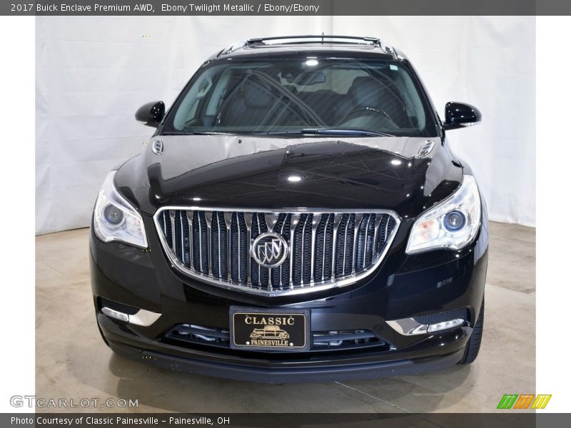 Ebony Twilight Metallic / Ebony/Ebony 2017 Buick Enclave Premium AWD