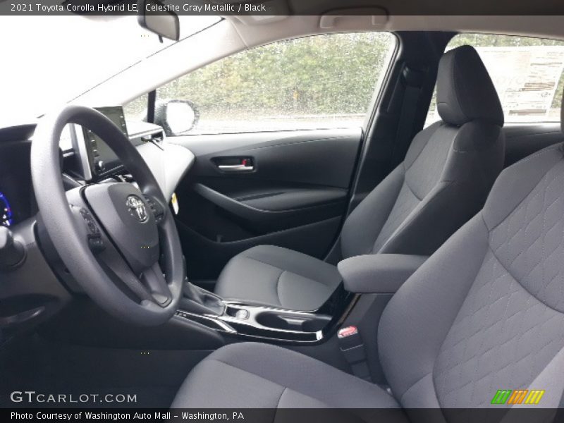 Celestite Gray Metallic / Black 2021 Toyota Corolla Hybrid LE