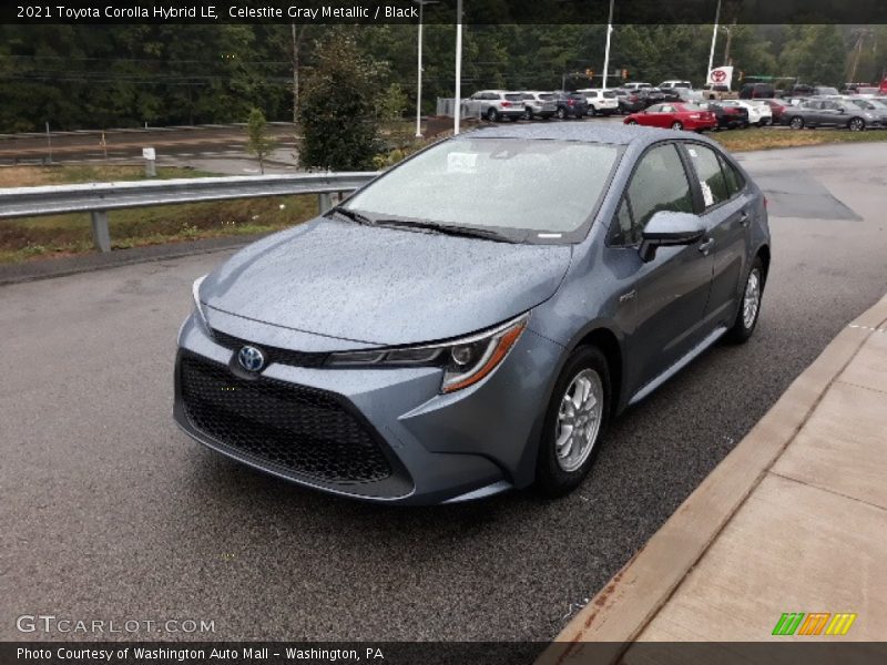 Celestite Gray Metallic / Black 2021 Toyota Corolla Hybrid LE