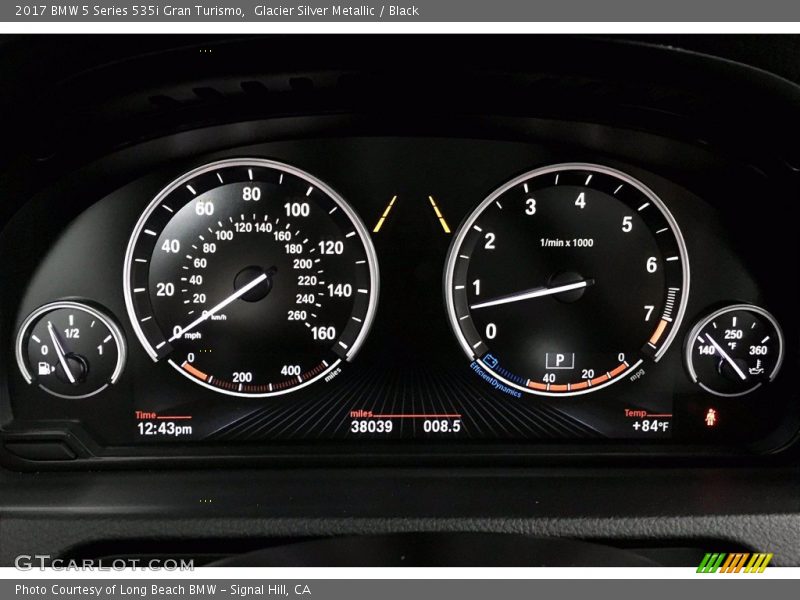  2017 5 Series 535i Gran Turismo 535i Gran Turismo Gauges