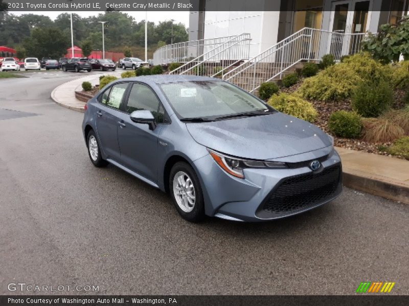 Front 3/4 View of 2021 Corolla Hybrid LE