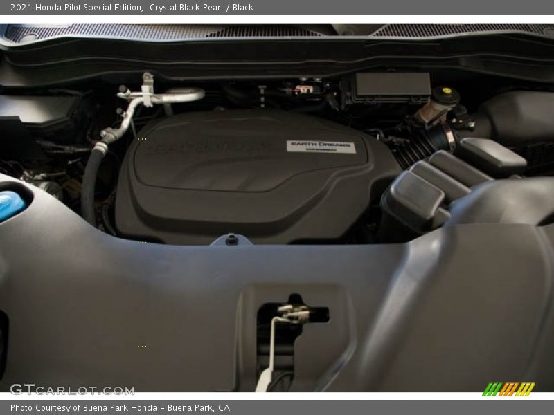 Crystal Black Pearl / Black 2021 Honda Pilot Special Edition