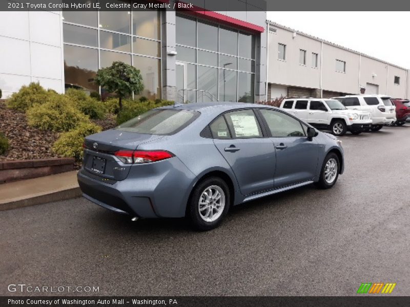 Celestite Gray Metallic / Black 2021 Toyota Corolla Hybrid LE