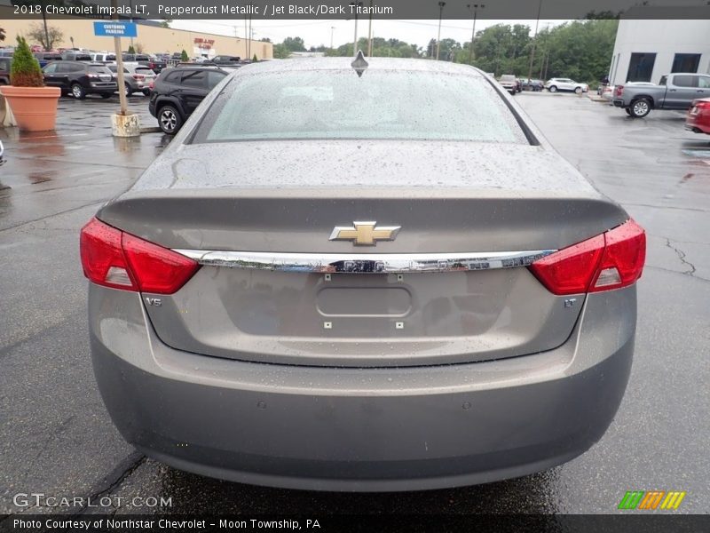 Pepperdust Metallic / Jet Black/Dark Titanium 2018 Chevrolet Impala LT
