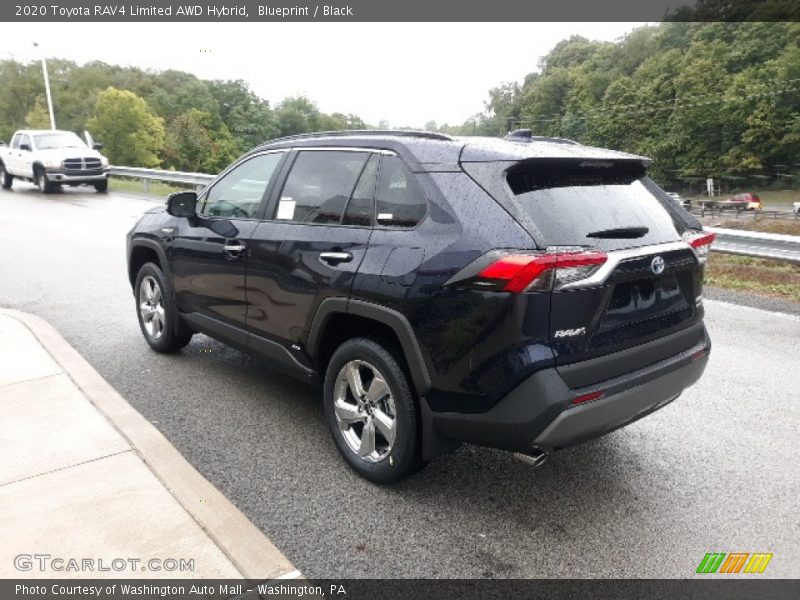 Blueprint / Black 2020 Toyota RAV4 Limited AWD Hybrid