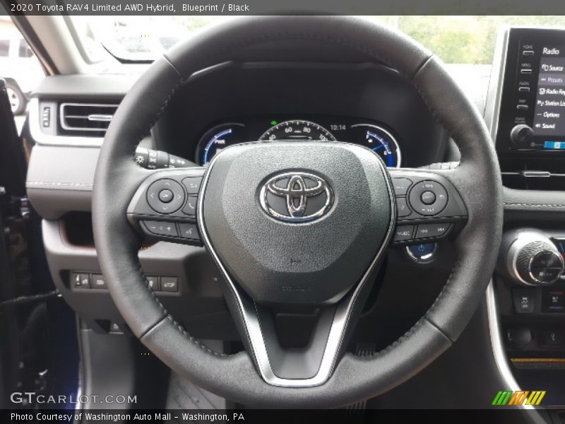 Blueprint / Black 2020 Toyota RAV4 Limited AWD Hybrid