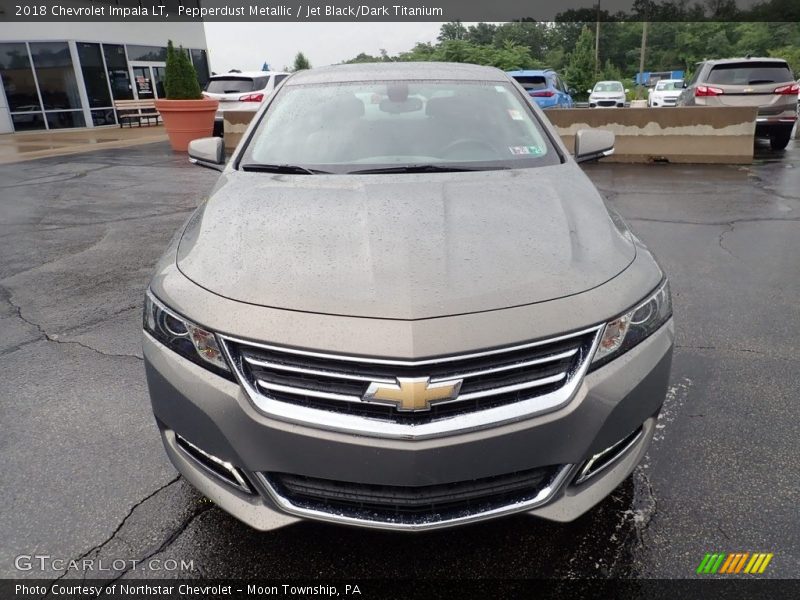 Pepperdust Metallic / Jet Black/Dark Titanium 2018 Chevrolet Impala LT