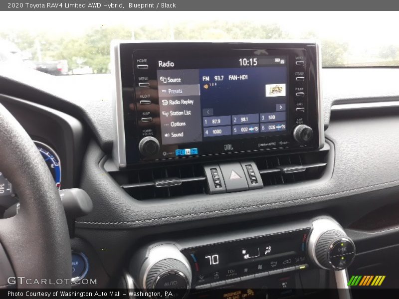 Blueprint / Black 2020 Toyota RAV4 Limited AWD Hybrid