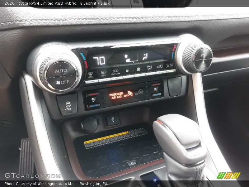 Blueprint / Black 2020 Toyota RAV4 Limited AWD Hybrid