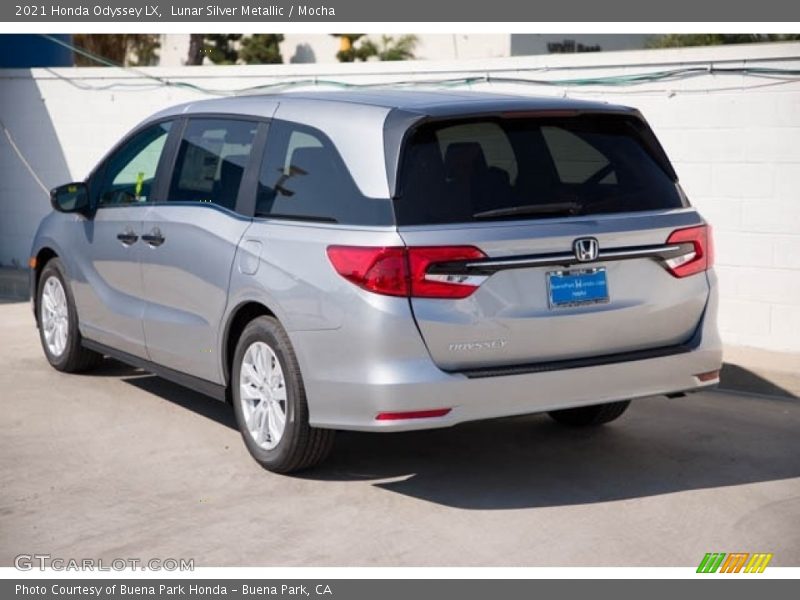 Lunar Silver Metallic / Mocha 2021 Honda Odyssey LX