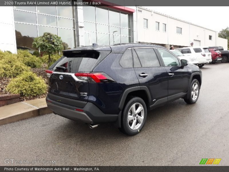 Blueprint / Black 2020 Toyota RAV4 Limited AWD Hybrid
