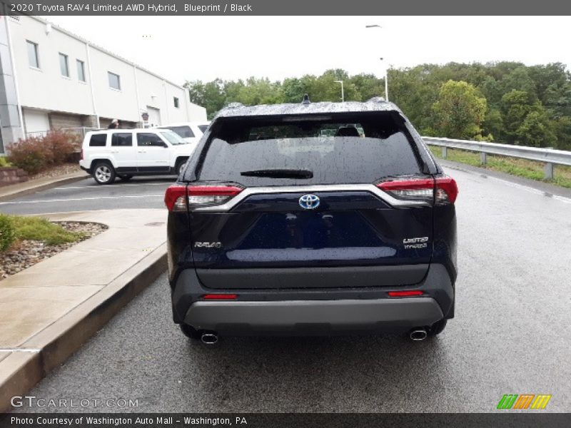 Blueprint / Black 2020 Toyota RAV4 Limited AWD Hybrid