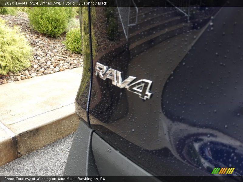 Blueprint / Black 2020 Toyota RAV4 Limited AWD Hybrid