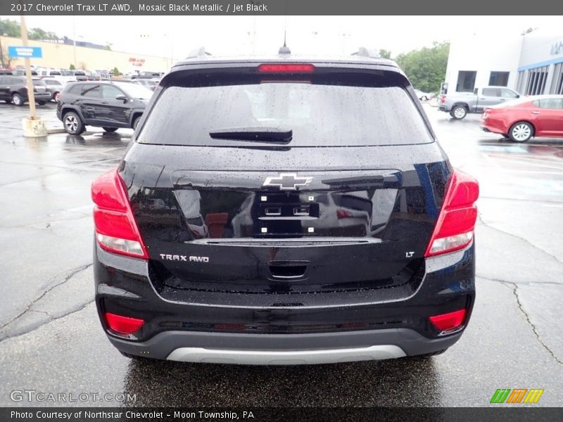 Mosaic Black Metallic / Jet Black 2017 Chevrolet Trax LT AWD