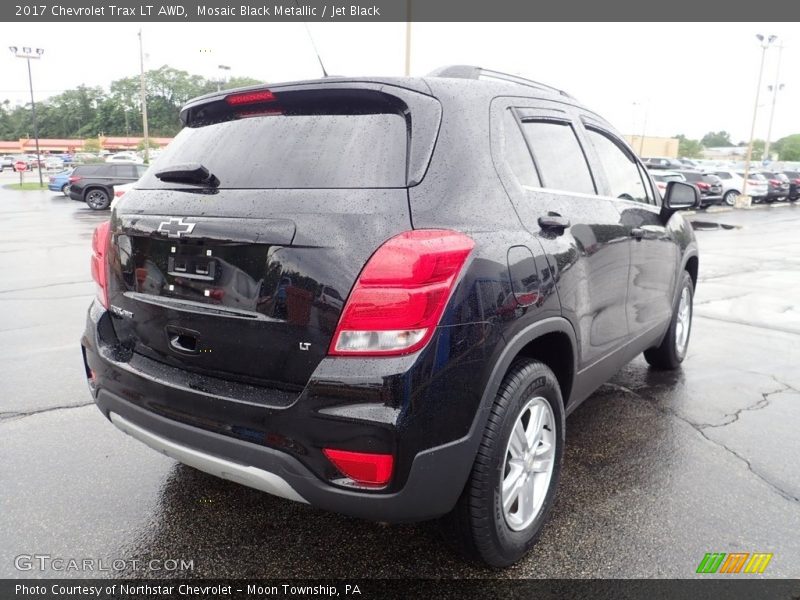 Mosaic Black Metallic / Jet Black 2017 Chevrolet Trax LT AWD