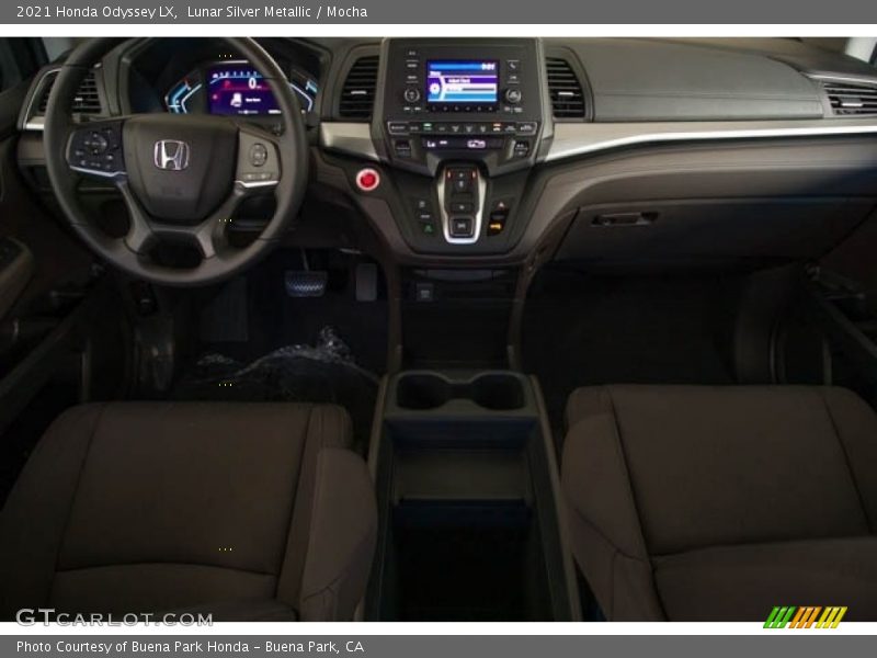 Lunar Silver Metallic / Mocha 2021 Honda Odyssey LX