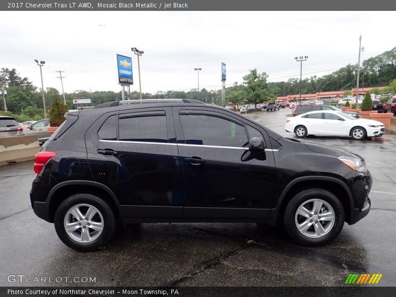 Mosaic Black Metallic / Jet Black 2017 Chevrolet Trax LT AWD