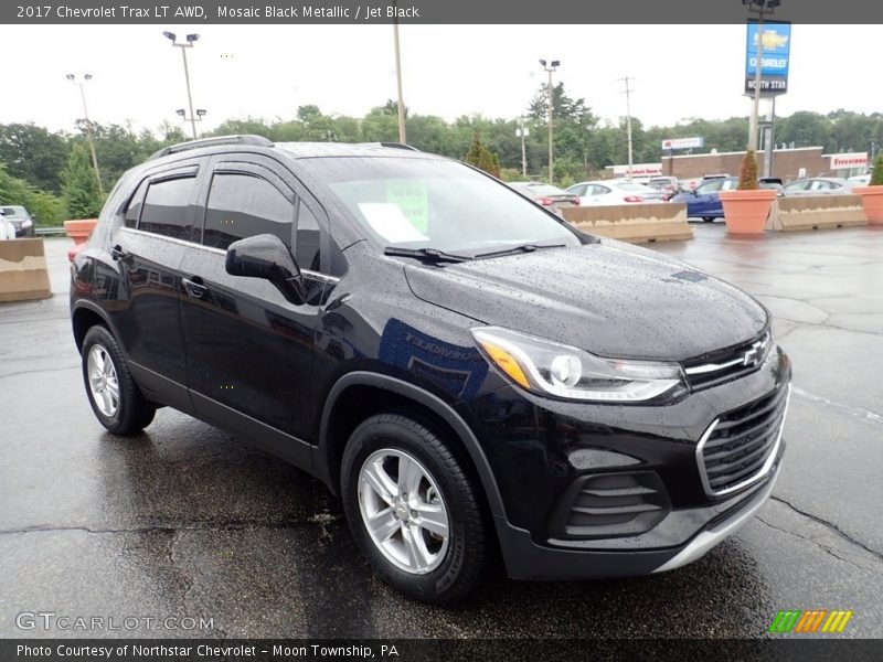 Mosaic Black Metallic / Jet Black 2017 Chevrolet Trax LT AWD