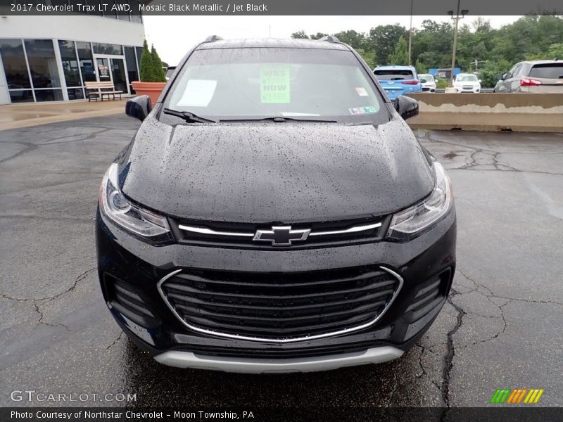 Mosaic Black Metallic / Jet Black 2017 Chevrolet Trax LT AWD