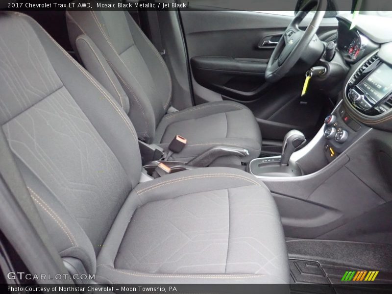 Mosaic Black Metallic / Jet Black 2017 Chevrolet Trax LT AWD