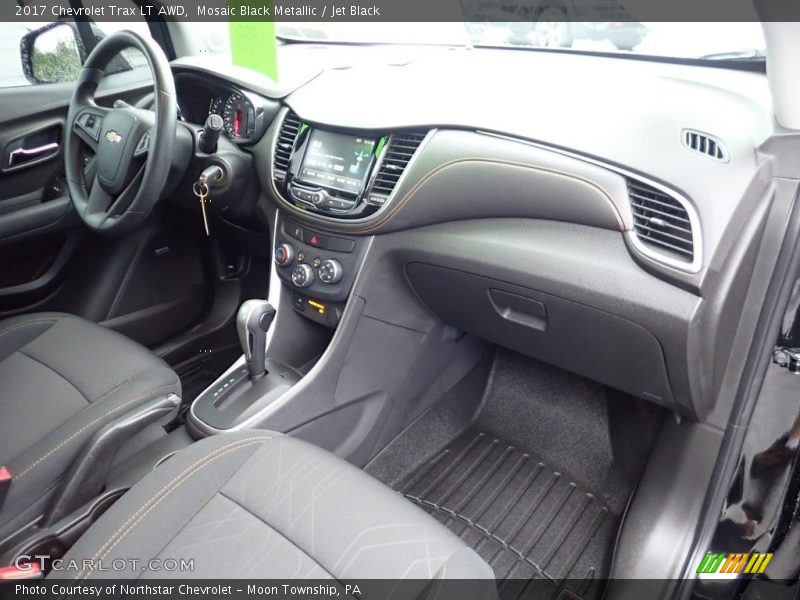 Mosaic Black Metallic / Jet Black 2017 Chevrolet Trax LT AWD