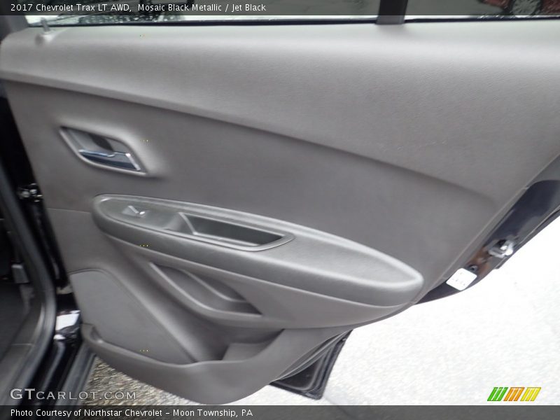 Mosaic Black Metallic / Jet Black 2017 Chevrolet Trax LT AWD