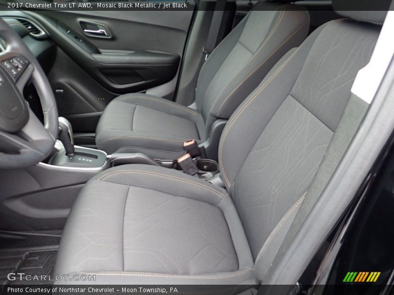 Mosaic Black Metallic / Jet Black 2017 Chevrolet Trax LT AWD
