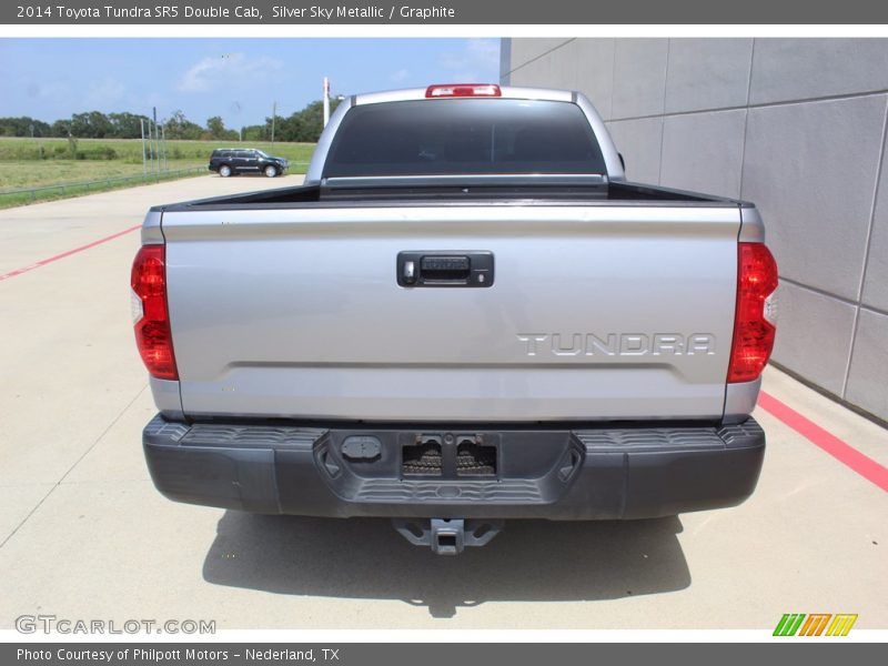 Silver Sky Metallic / Graphite 2014 Toyota Tundra SR5 Double Cab