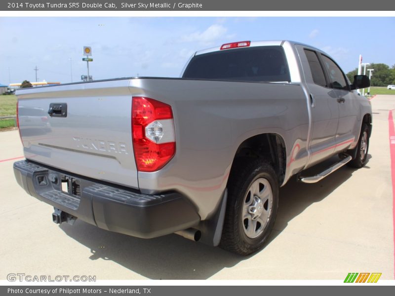 Silver Sky Metallic / Graphite 2014 Toyota Tundra SR5 Double Cab