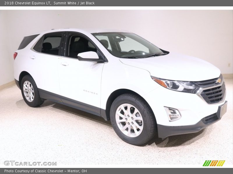 Summit White / Jet Black 2018 Chevrolet Equinox LT