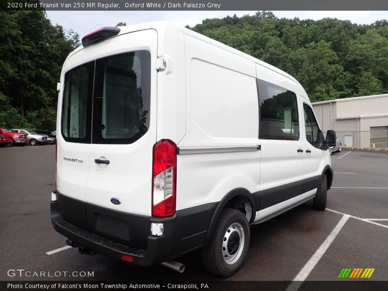 Oxford White / Dark Palazzo Grey 2020 Ford Transit Van 250 MR Regular