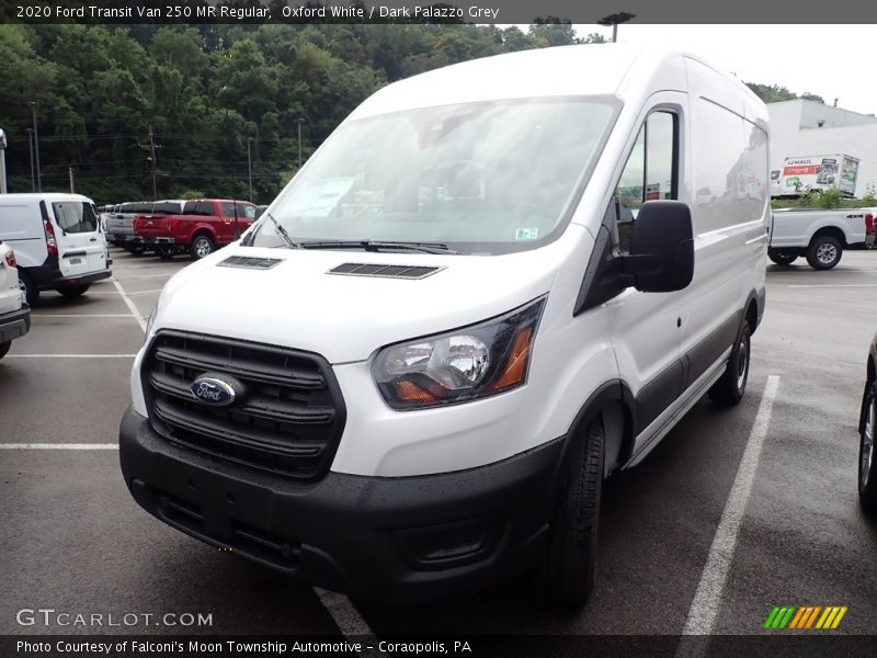 Oxford White / Dark Palazzo Grey 2020 Ford Transit Van 250 MR Regular