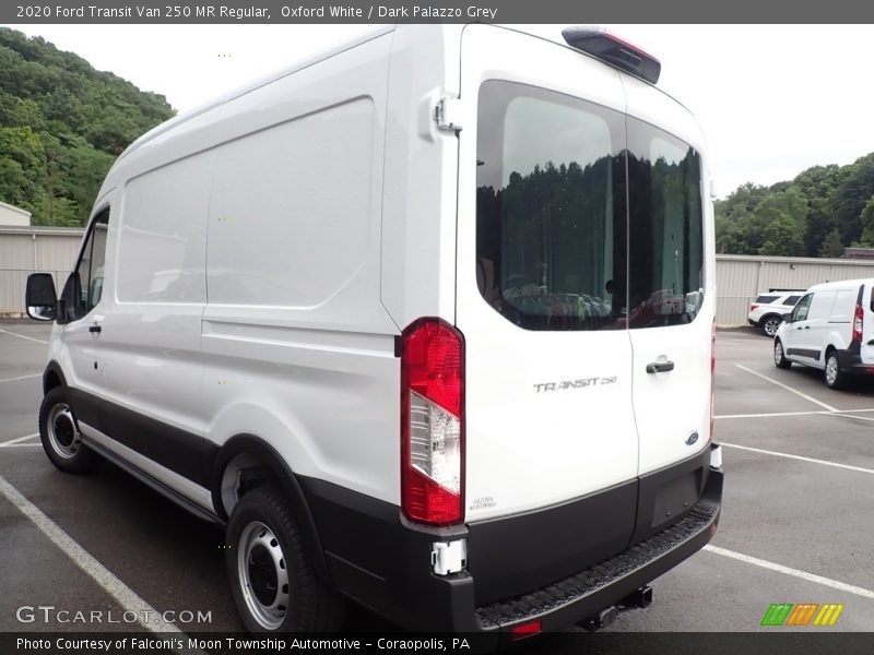 Oxford White / Dark Palazzo Grey 2020 Ford Transit Van 250 MR Regular