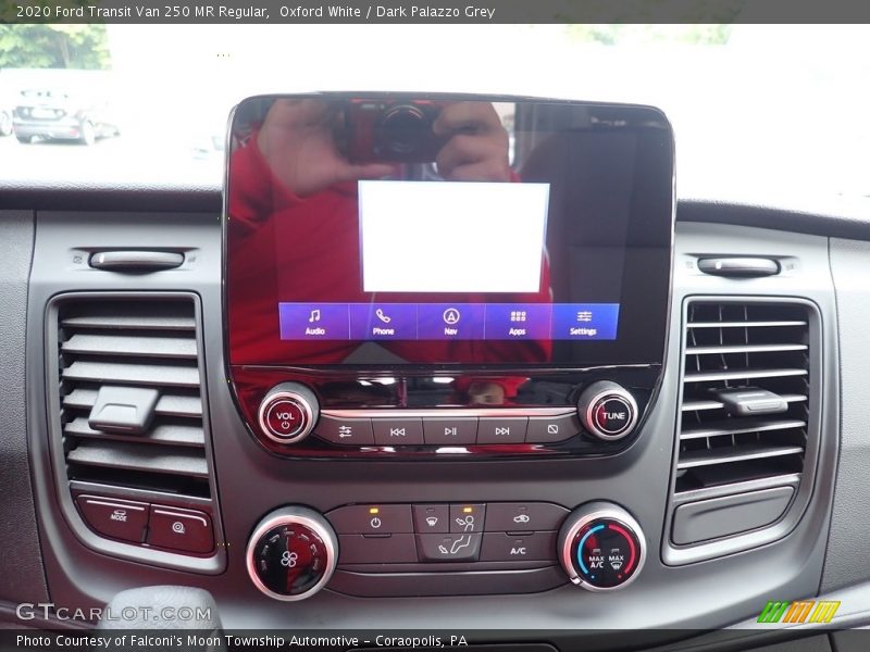 Oxford White / Dark Palazzo Grey 2020 Ford Transit Van 250 MR Regular