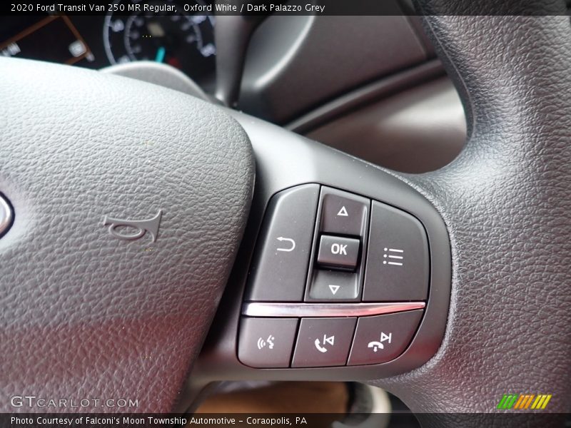 Oxford White / Dark Palazzo Grey 2020 Ford Transit Van 250 MR Regular