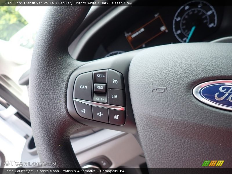 Oxford White / Dark Palazzo Grey 2020 Ford Transit Van 250 MR Regular