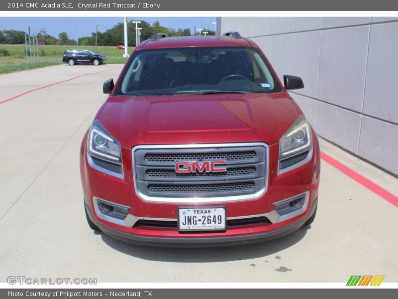 Crystal Red Tintcoat / Ebony 2014 GMC Acadia SLE