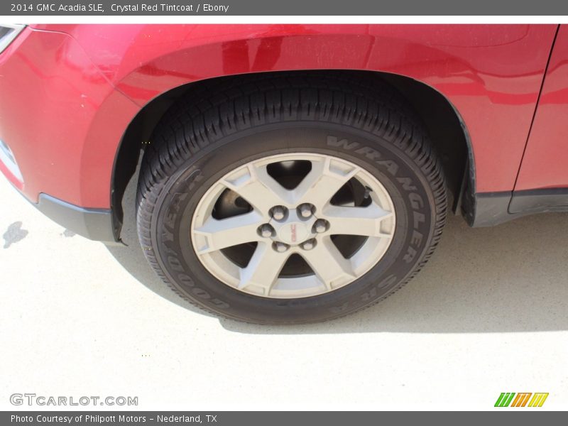 Crystal Red Tintcoat / Ebony 2014 GMC Acadia SLE