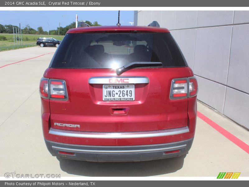 Crystal Red Tintcoat / Ebony 2014 GMC Acadia SLE