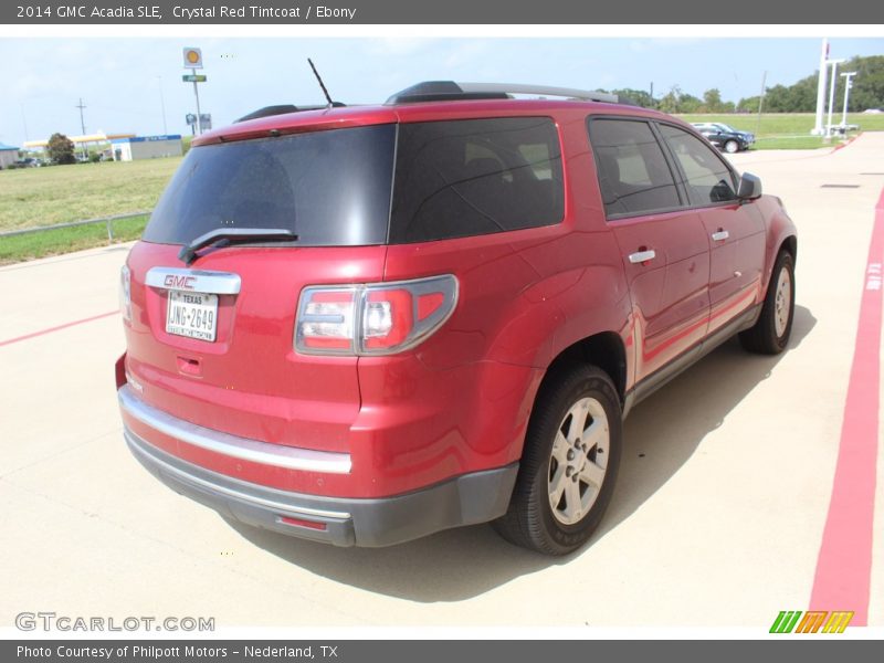 Crystal Red Tintcoat / Ebony 2014 GMC Acadia SLE