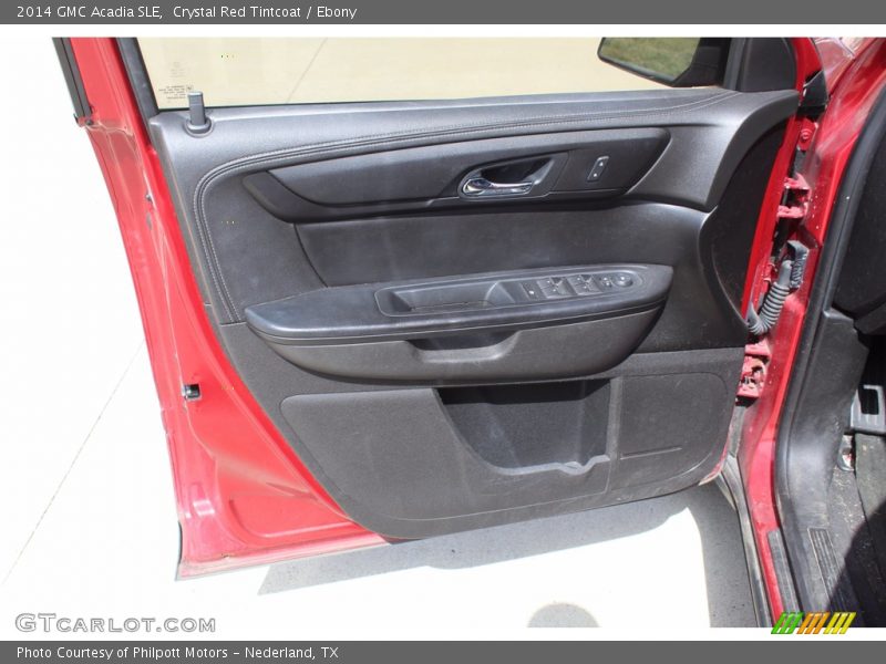 Crystal Red Tintcoat / Ebony 2014 GMC Acadia SLE