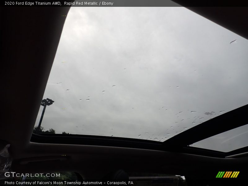 Rapid Red Metallic / Ebony 2020 Ford Edge Titanium AWD