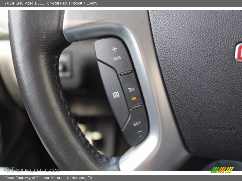 Crystal Red Tintcoat / Ebony 2014 GMC Acadia SLE