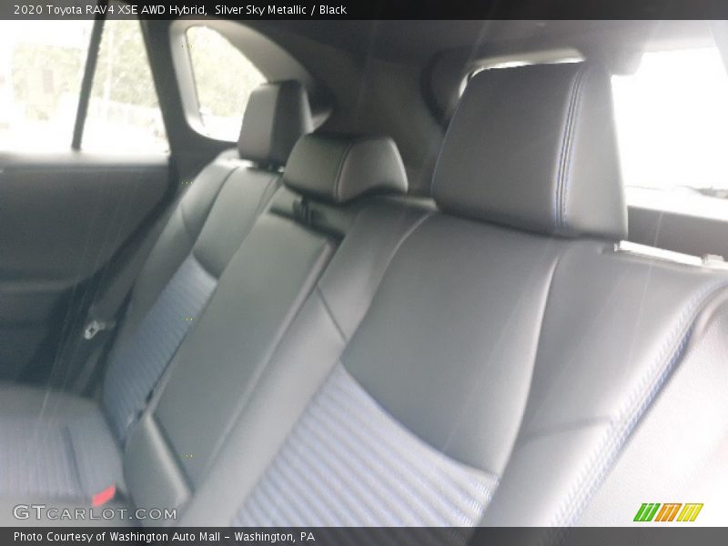 Silver Sky Metallic / Black 2020 Toyota RAV4 XSE AWD Hybrid
