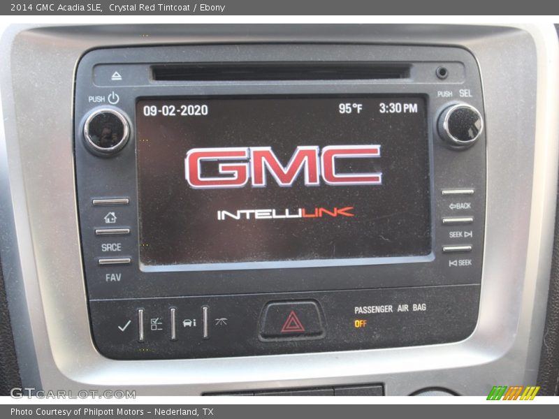Crystal Red Tintcoat / Ebony 2014 GMC Acadia SLE