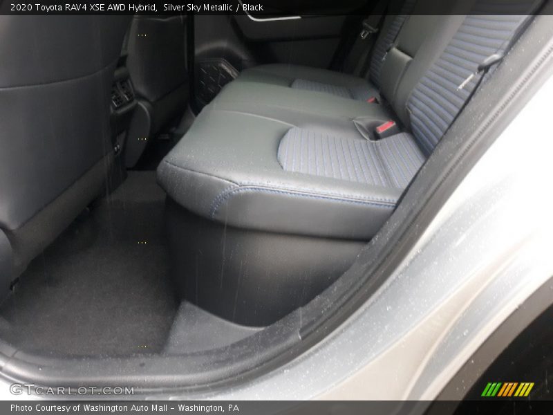 Silver Sky Metallic / Black 2020 Toyota RAV4 XSE AWD Hybrid