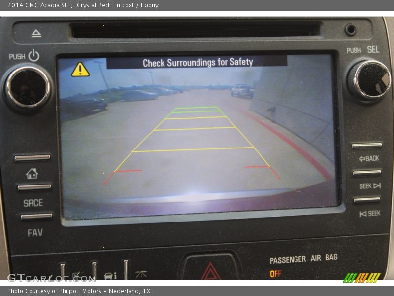 Crystal Red Tintcoat / Ebony 2014 GMC Acadia SLE