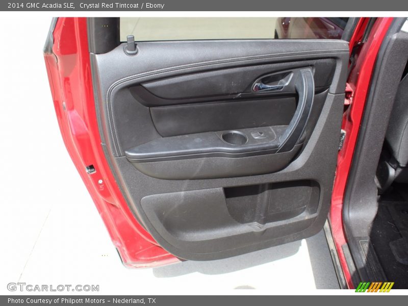 Crystal Red Tintcoat / Ebony 2014 GMC Acadia SLE