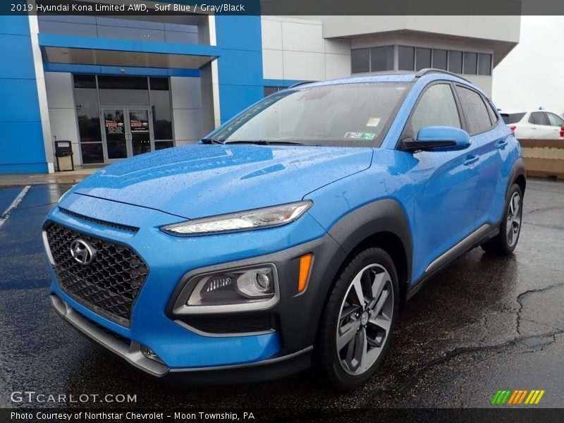  2019 Kona Limited AWD Surf Blue
