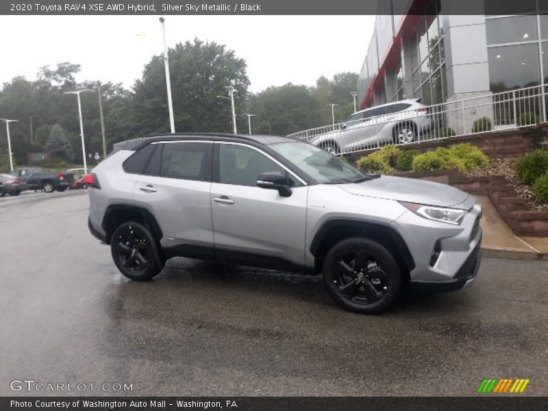  2020 RAV4 XSE AWD Hybrid Silver Sky Metallic
